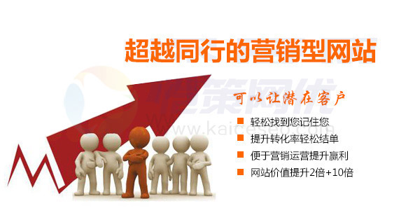 愷策網(wǎng)優(yōu)告訴您企業(yè)營(yíng)銷型網(wǎng)站如何去吸引目標(biāo)客戶