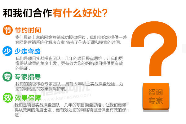 和愷策網(wǎng)優(yōu)合作能為您提供效果保證